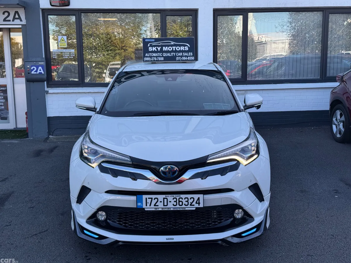 Toyota C-HR Hatchback, Petrol Hybrid, 2017, White