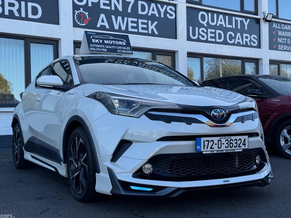 Toyota C-HR Hatchback, Petrol Hybrid, 2017, White