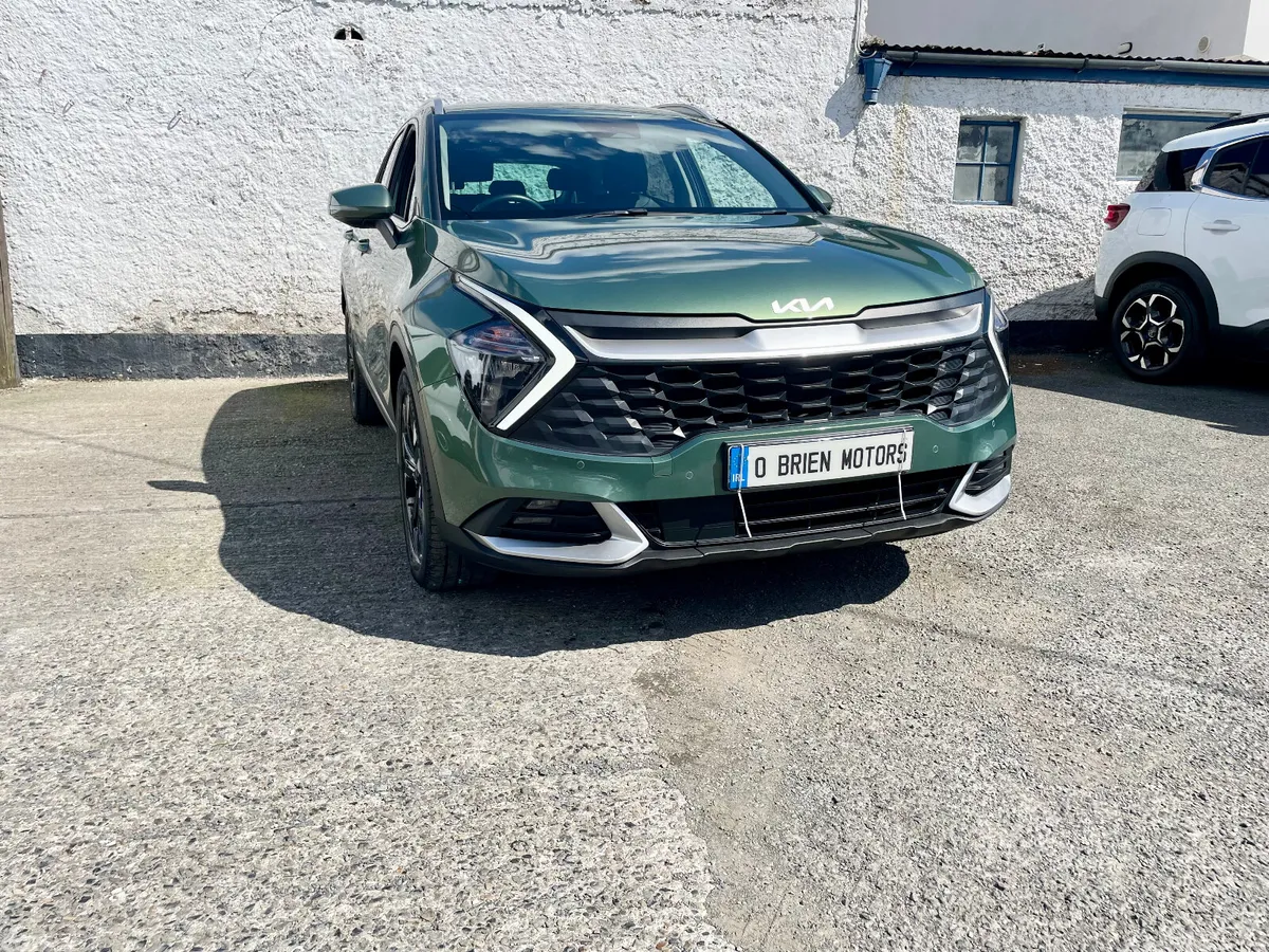Kia Sportage SUV, Petrol Plug-in Hybrid, 2024, Green
