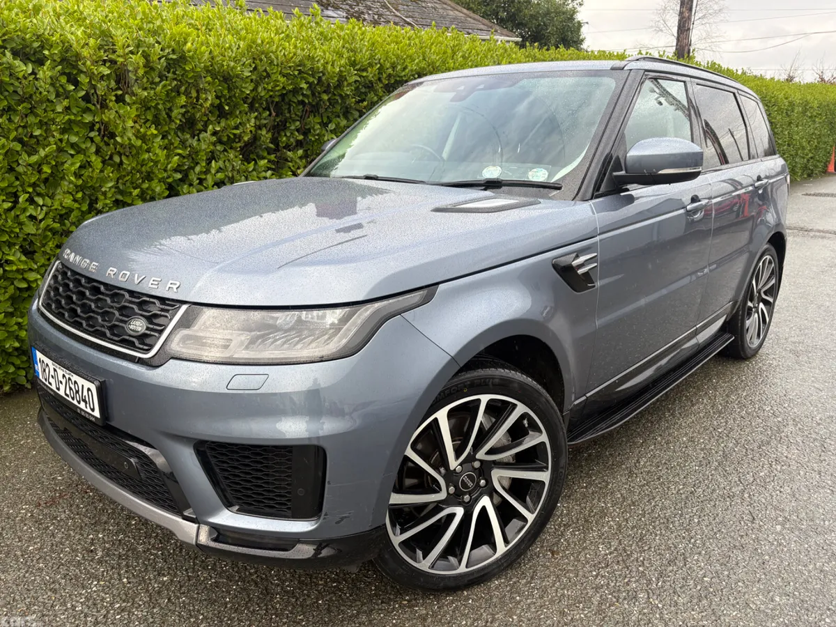 Land Rover Range Rover Sport SUV, Petrol Plug-in Hybrid, 2018, Black