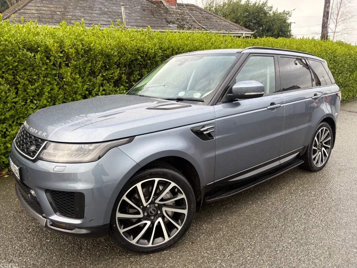 Land Rover Range Rover Sport SUV, Petrol Plug-in Hybrid, 2018, Black