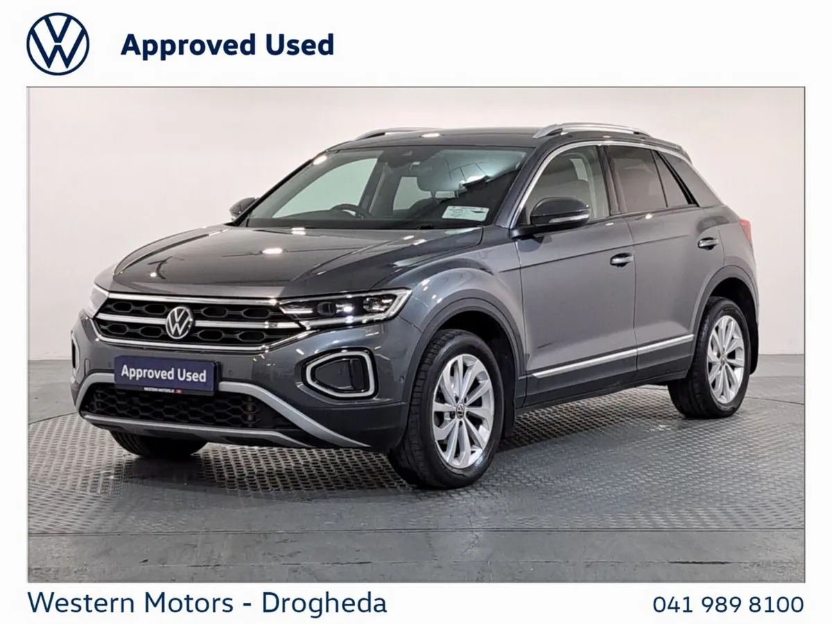 Volkswagen T-Roc SUV, Petrol, 2024, Grey