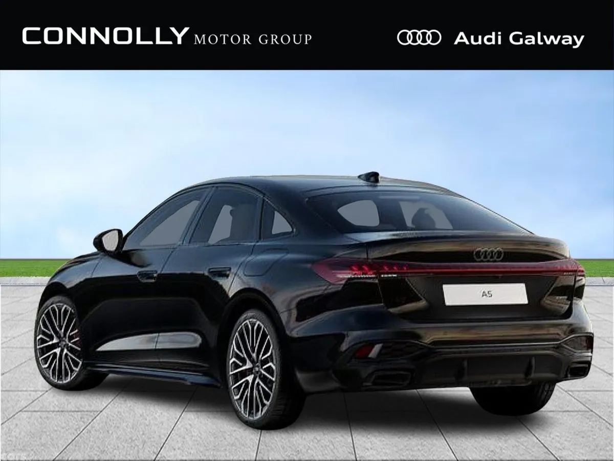 Audi A5 Saloon, Petrol Plug-in Hybrid, 2027, Black
