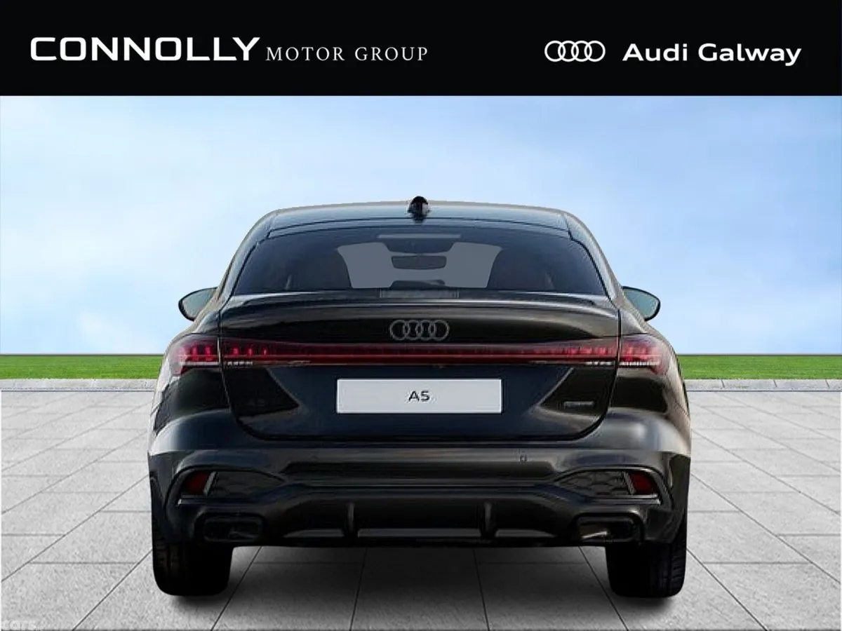 Audi A5 Saloon, Petrol Plug-in Hybrid, 2027, Black