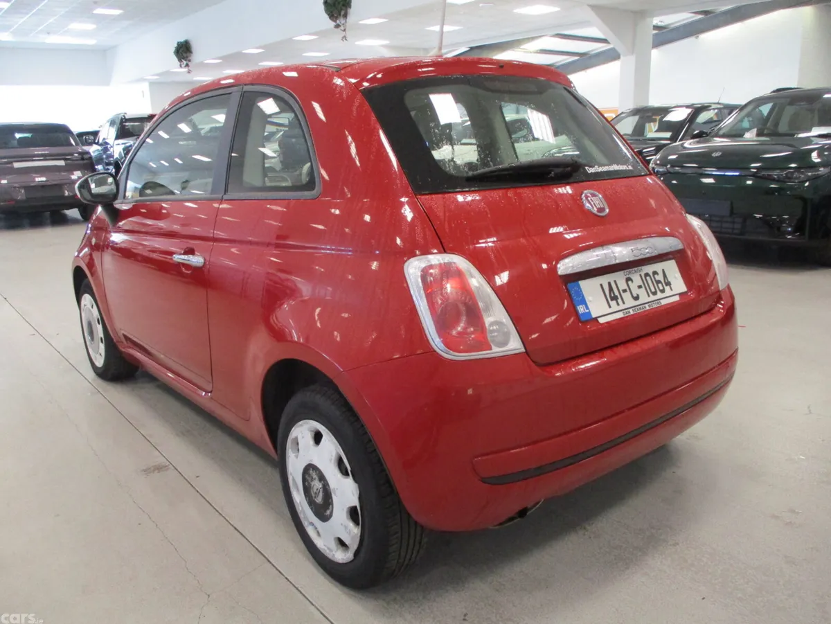 Fiat 500 Hatchback, Petrol, 2014, Red