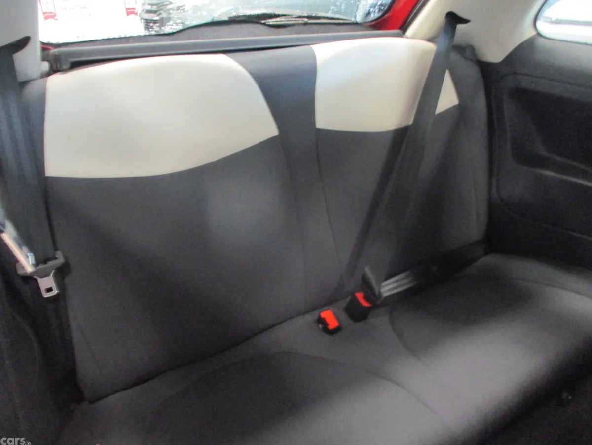 Fiat 500 Hatchback, Petrol, 2014, Red