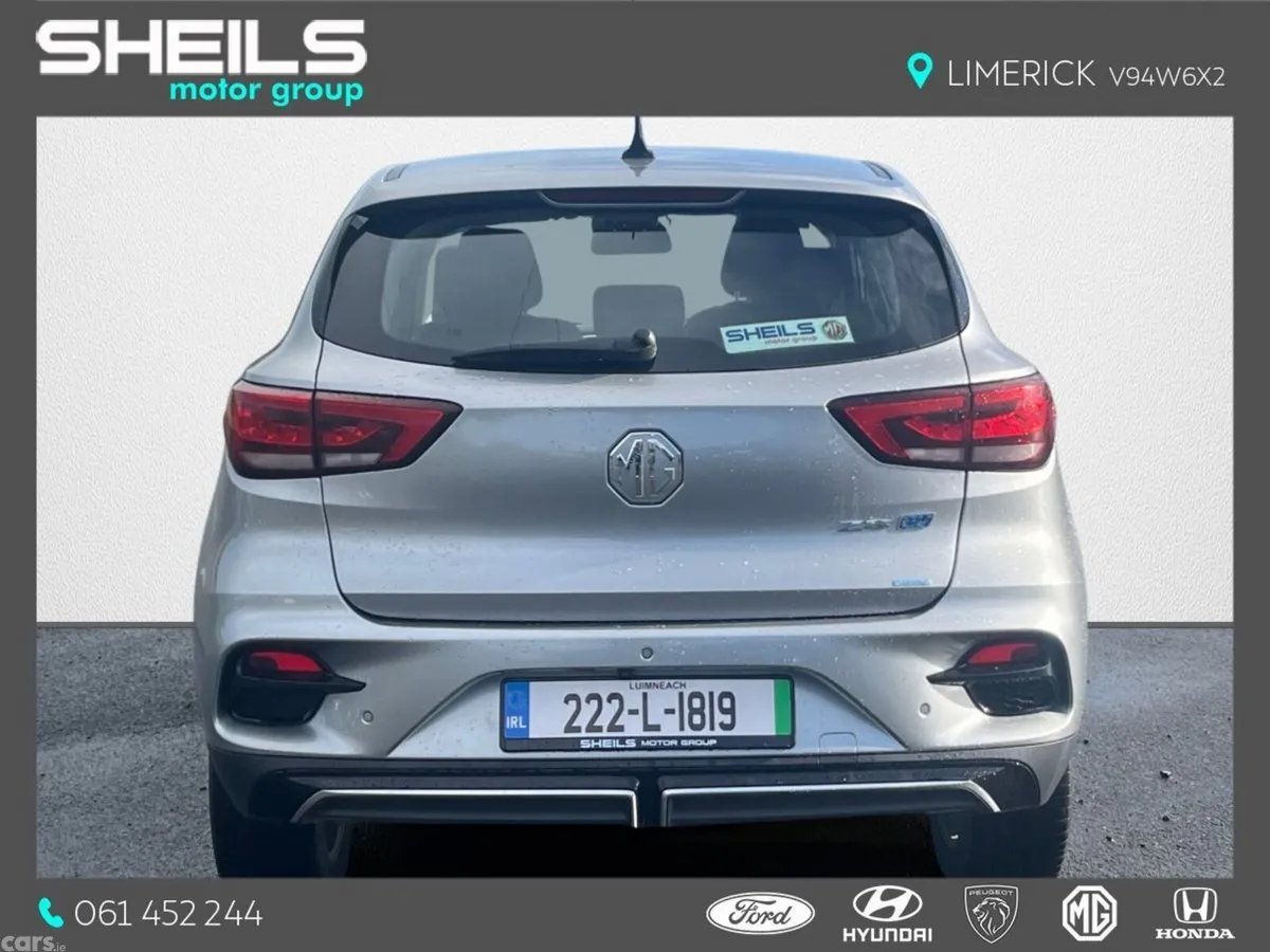 MG ZS Hatchback, Electric, 2022, Silver