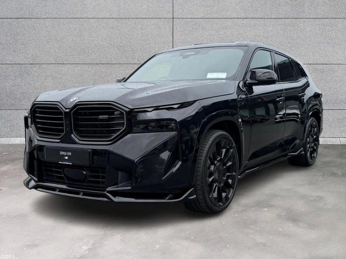 BMW XM SUV, Petrol Plug-in Hybrid, 2026, Black