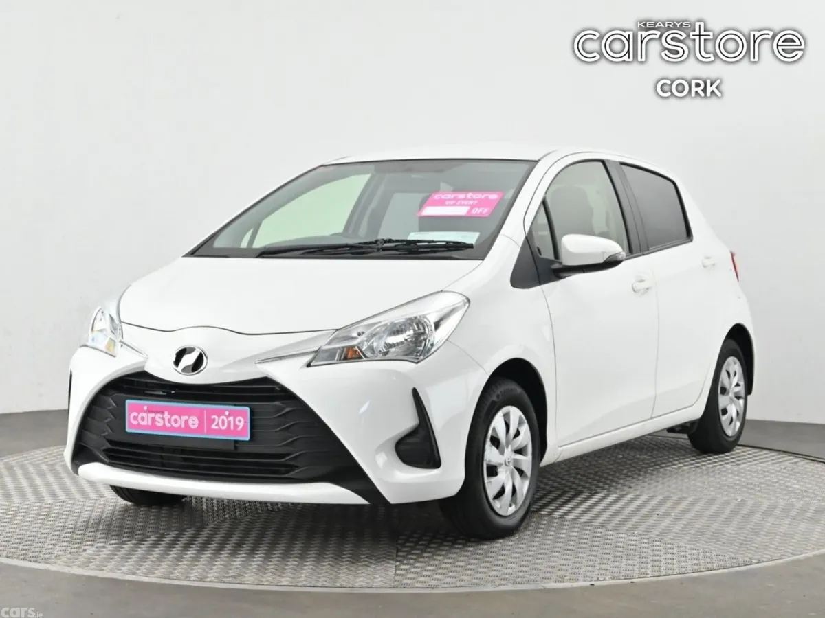 Toyota Vitz Hatchback, Petrol, 2019, White