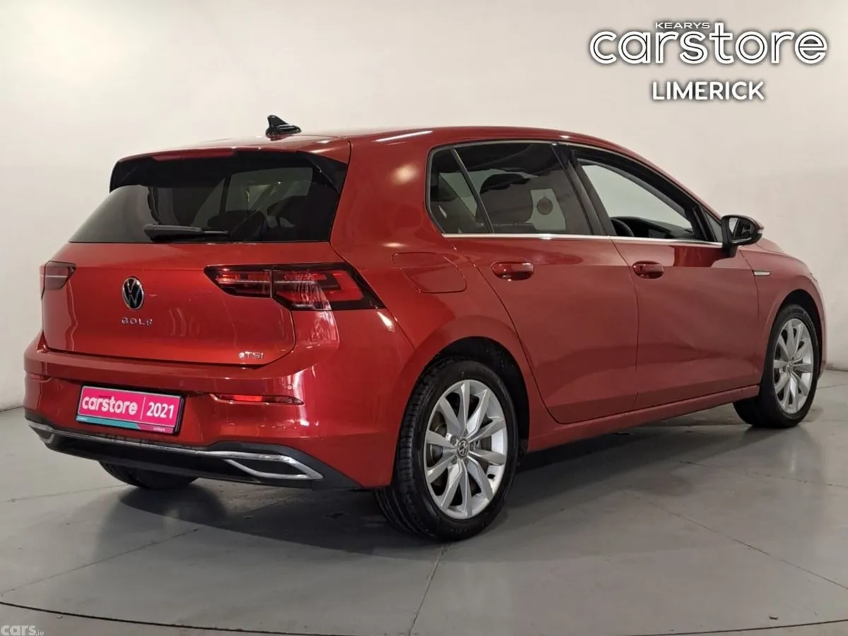 Volkswagen Golf Hatchback, Petrol, 2021, Red