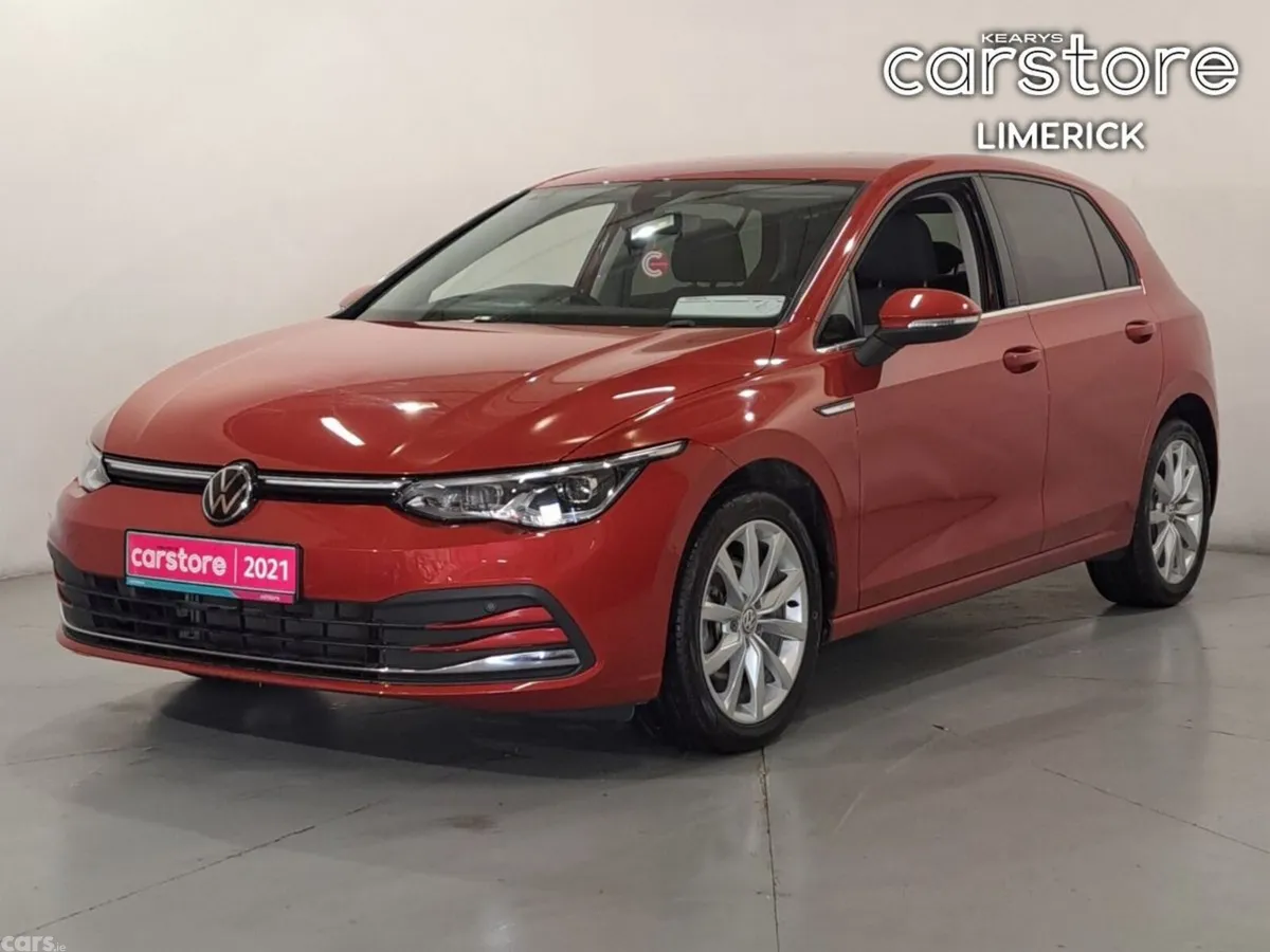 Volkswagen Golf Hatchback, Petrol, 2021, Red
