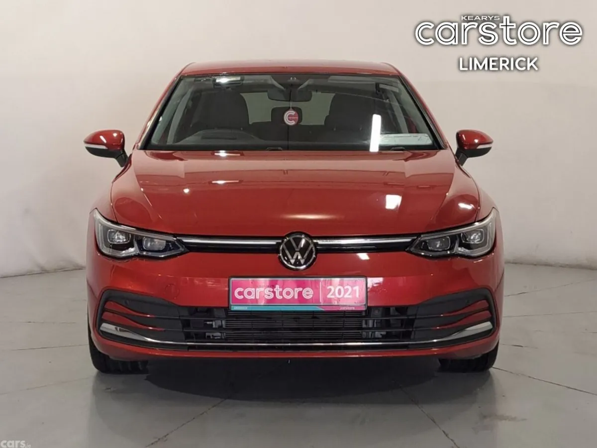 Volkswagen Golf Hatchback, Petrol, 2021, Red