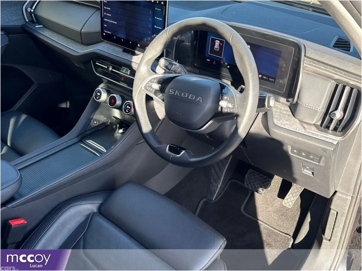 Skoda Kodiaq SUV, Petrol Plug-in Hybrid, 2025, Black