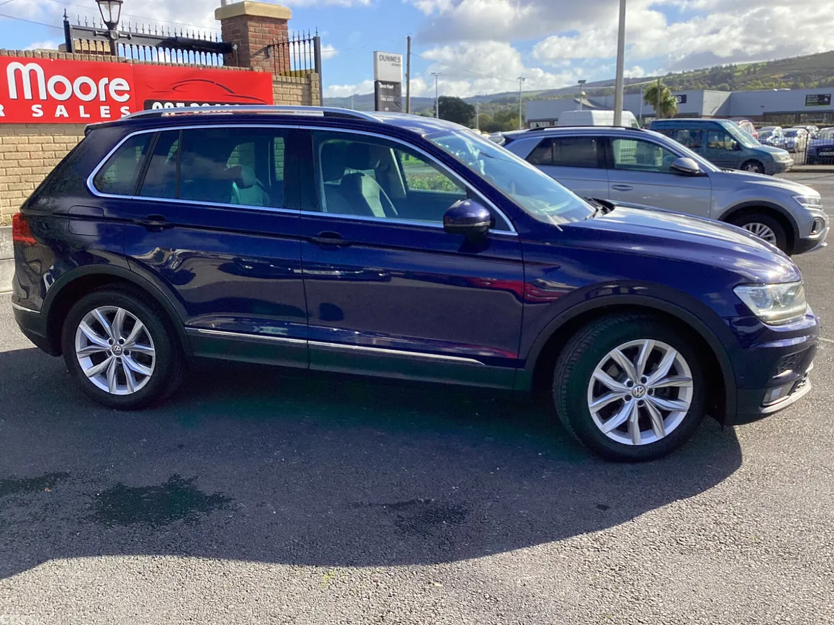 Volkswagen Tiguan SUV, Diesel, 2018, Blue