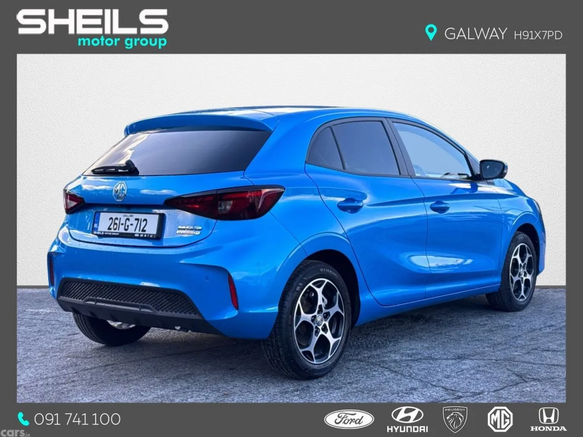 MG MG3 Hatchback, Petrol Hybrid, 2026, Blue