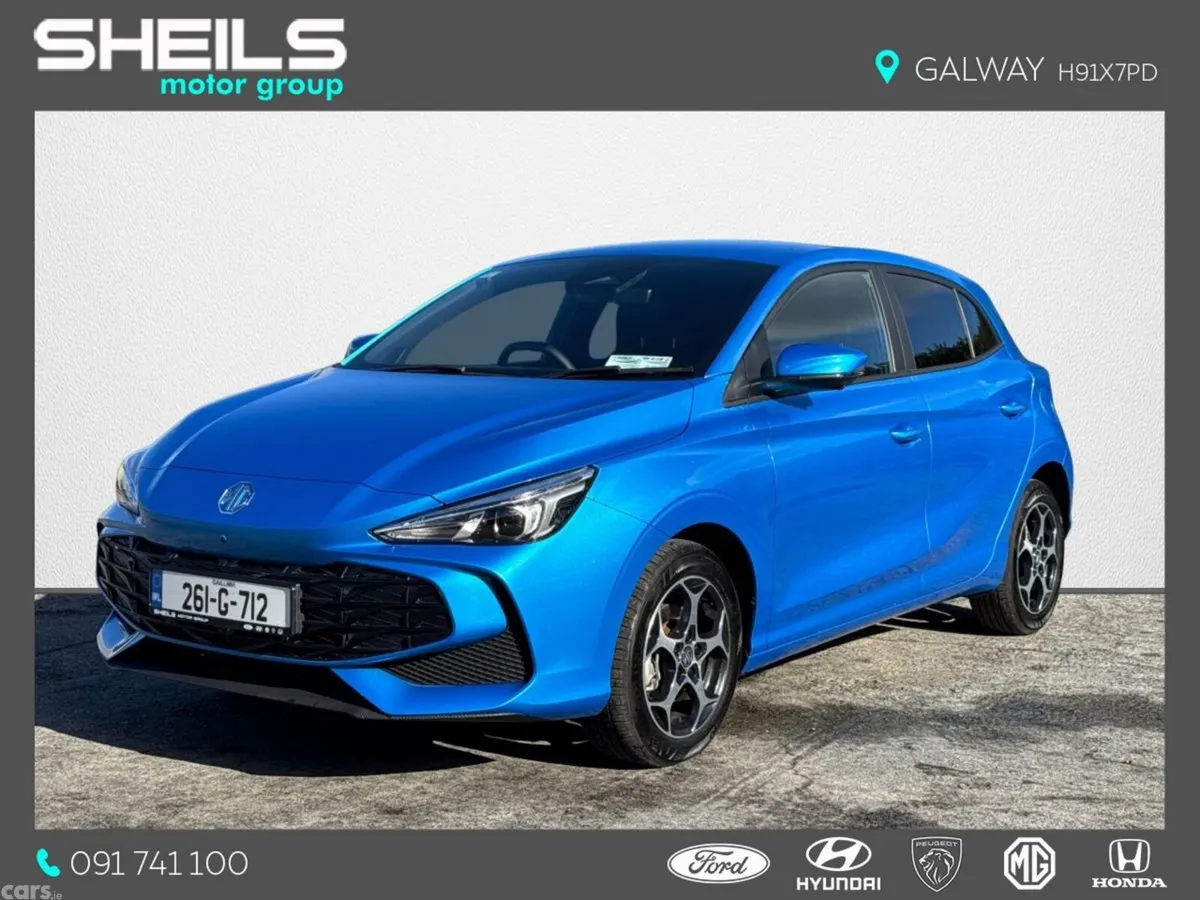 MG MG3 Hatchback, Petrol Hybrid, 2026, Blue