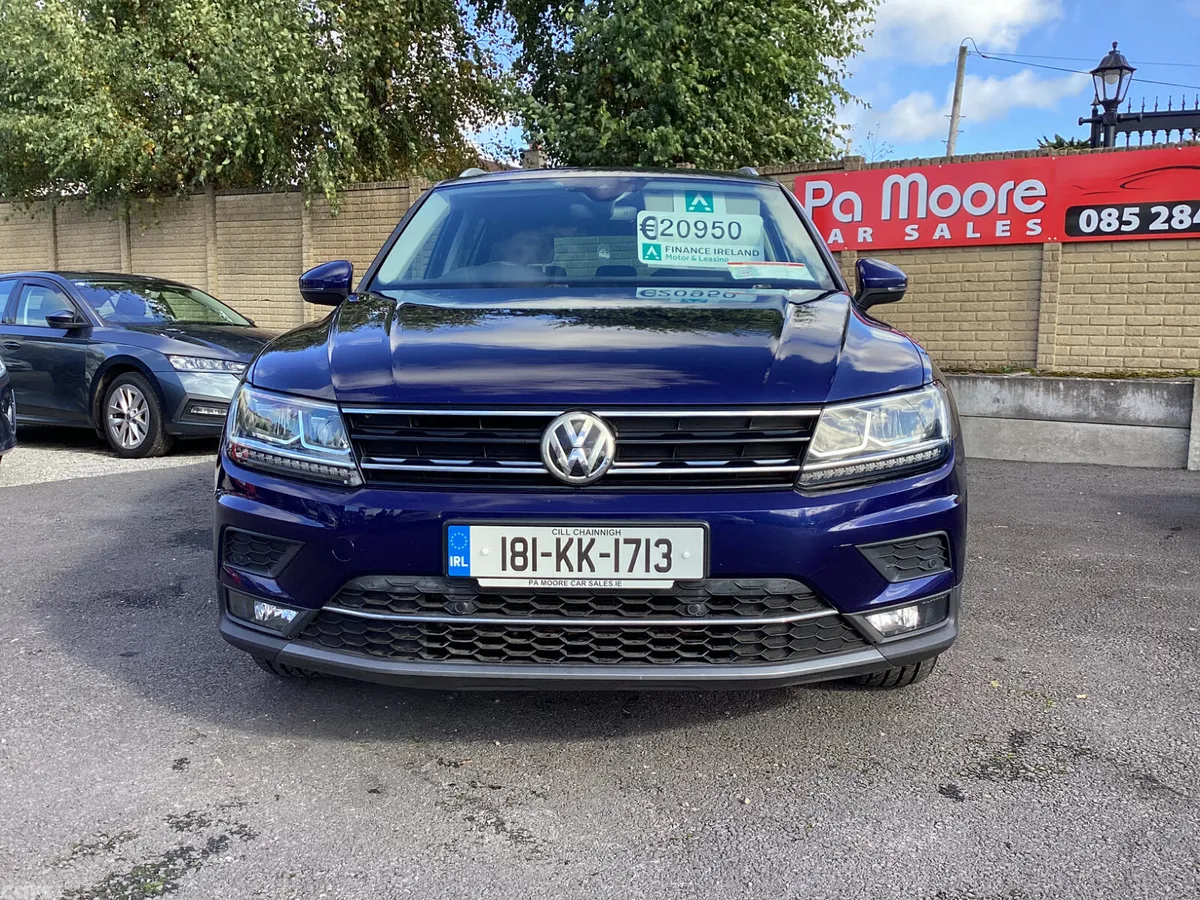 Volkswagen Tiguan SUV, Diesel, 2018, Blue