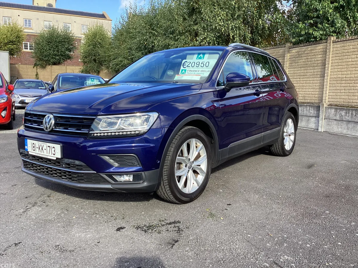 Volkswagen Tiguan SUV, Diesel, 2018, Blue