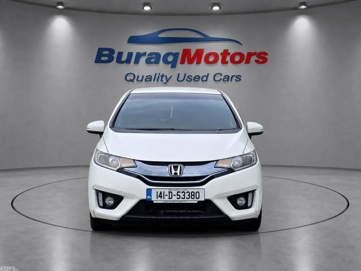 Honda Fit Hatchback, Petrol Hybrid, 2014, White