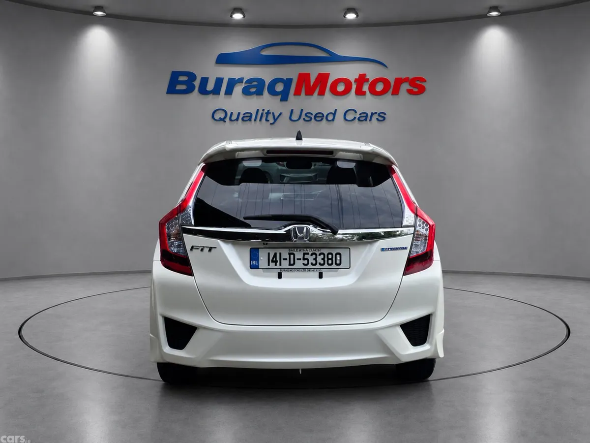 Honda Fit Hatchback, Petrol Hybrid, 2014, White