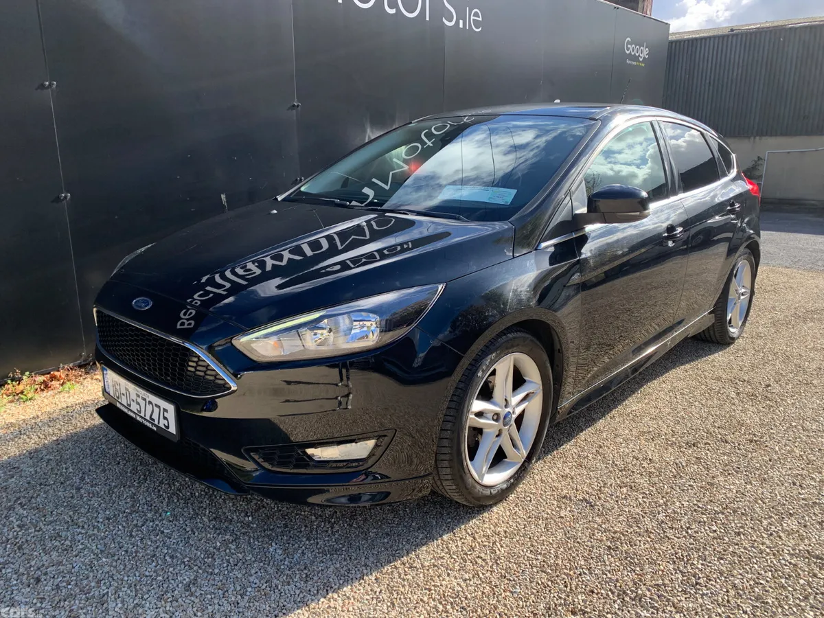 Ford Focus Hatchback, Petrol, 2016, Black