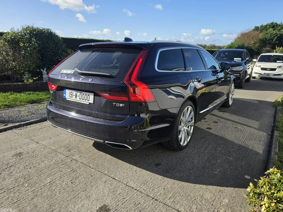 Volvo V90 Estate, Petrol Plug-in Hybrid, 2019, Blue