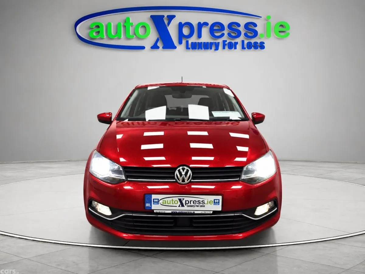 Volkswagen Polo Hatchback, Petrol, 2016, Red