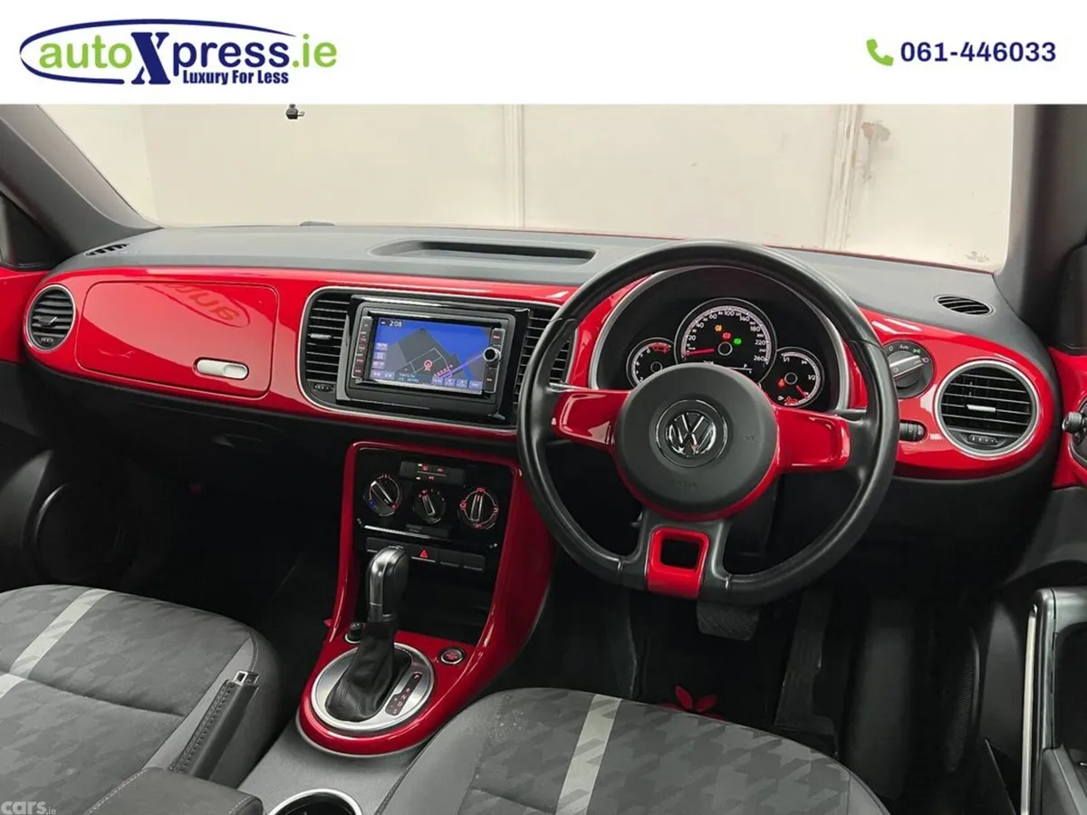 Volkswagen Beetle Hatchback, Petrol, 2018, Red