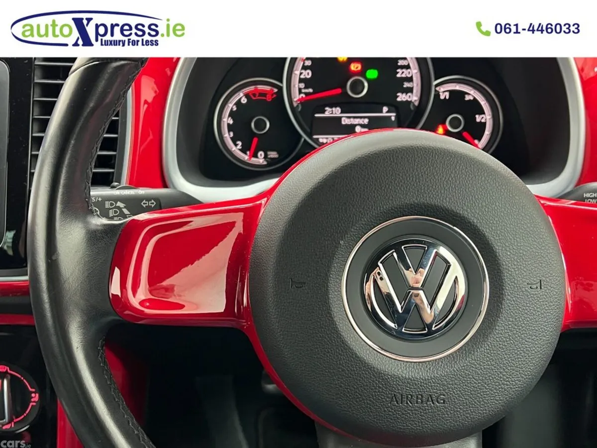 Volkswagen Beetle Hatchback, Petrol, 2018, Red