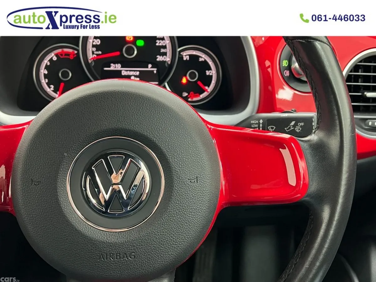 Volkswagen Beetle Hatchback, Petrol, 2018, Red