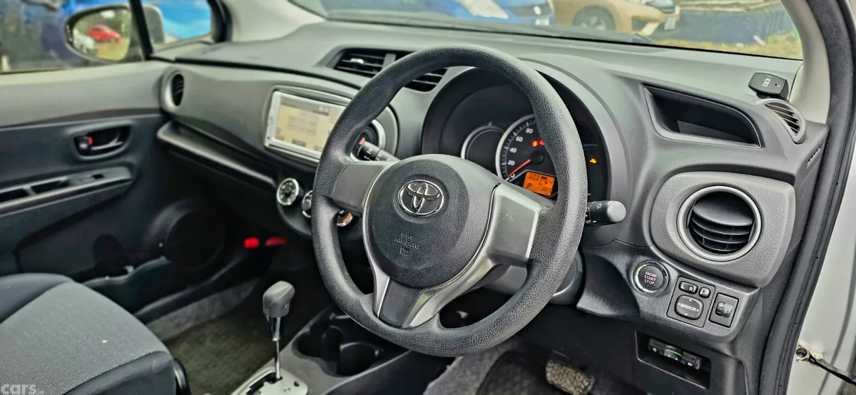 Toyota Vitz Hatchback, Petrol, 2014, Silver