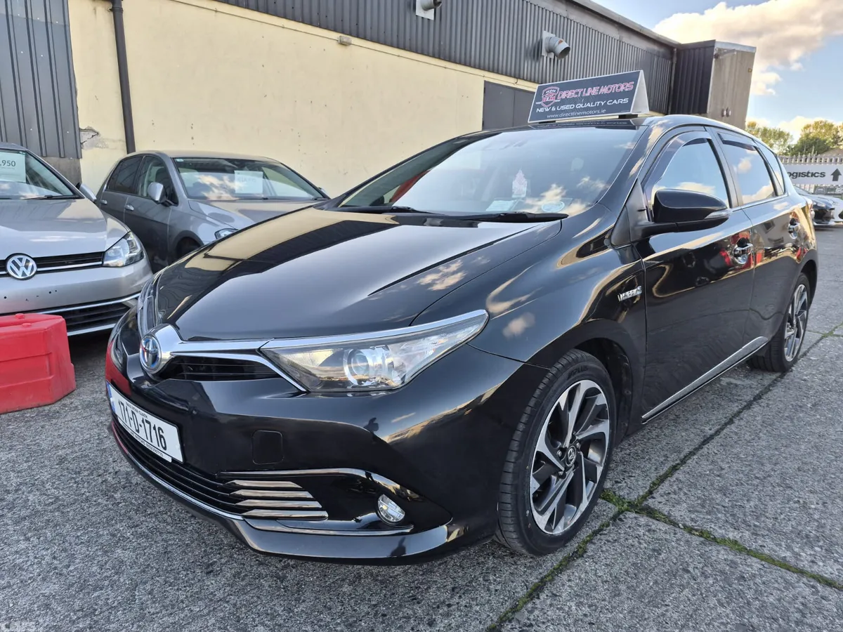 Toyota Auris Hatchback, Petrol Hybrid, 2017, Black