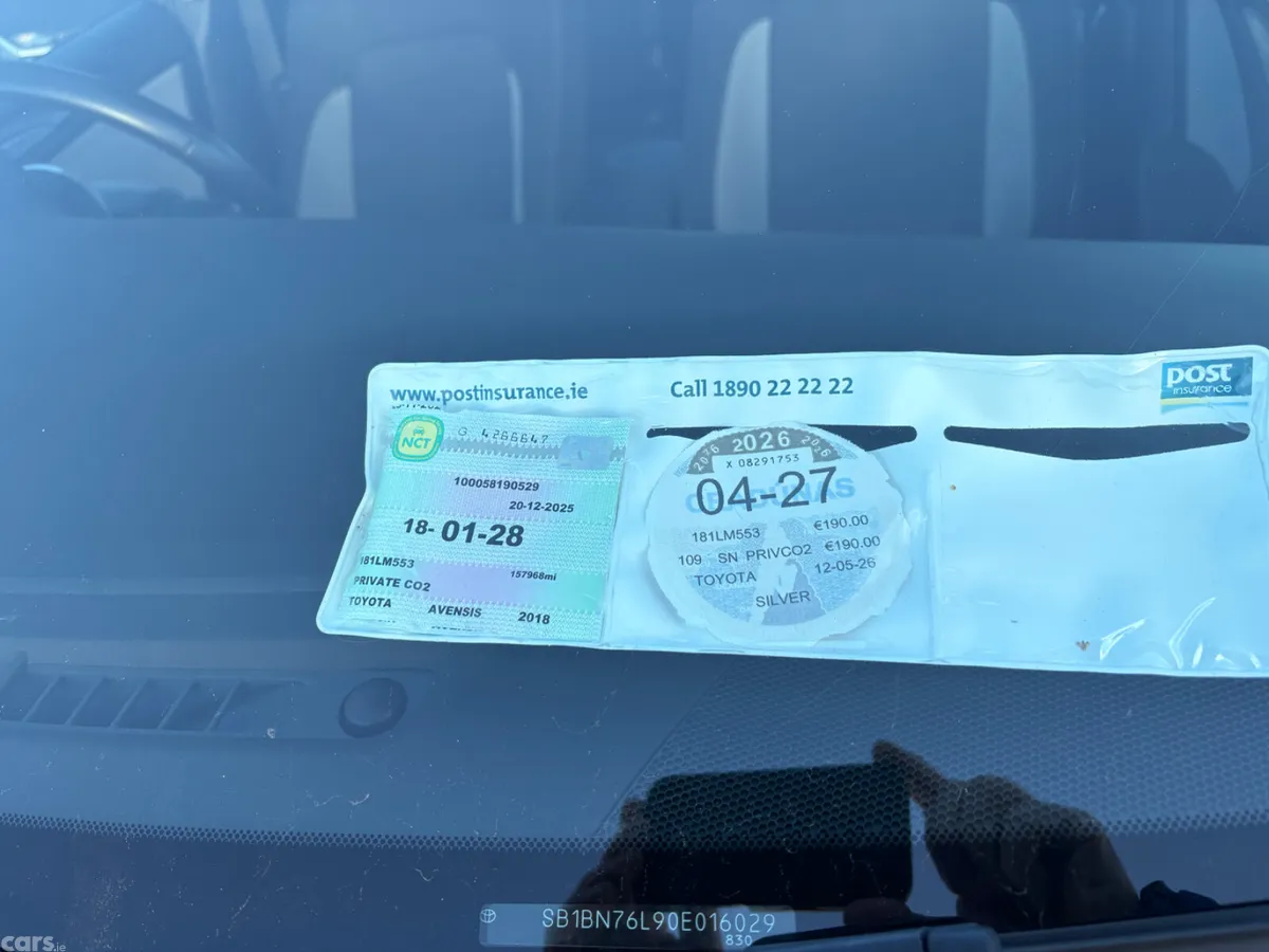 Toyota Avensis Saloon, Diesel, 2018, Silver