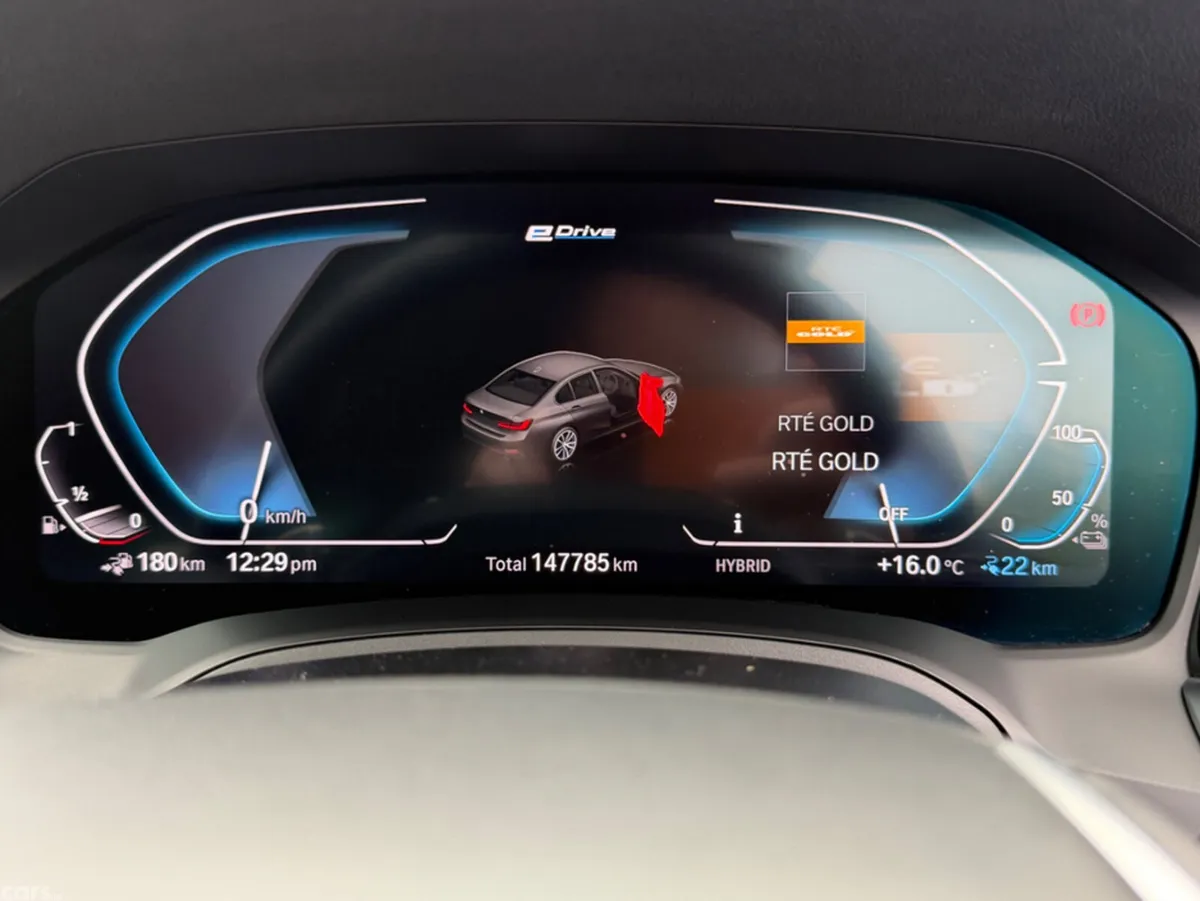 BMW 3-Series Saloon, Petrol Plug-in Hybrid, 2020, Blue