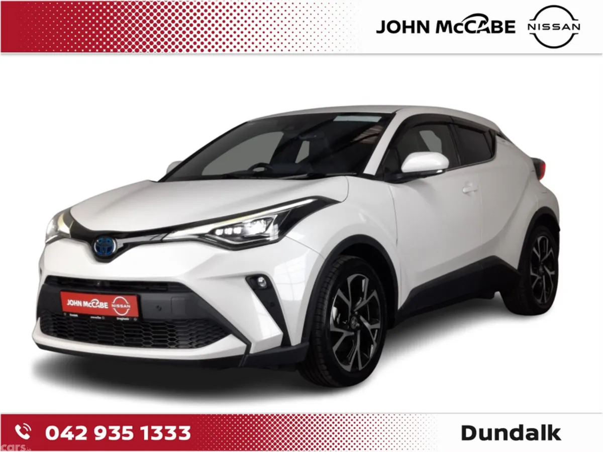 Toyota C-HR SUV, Petrol Hybrid, 2021, White