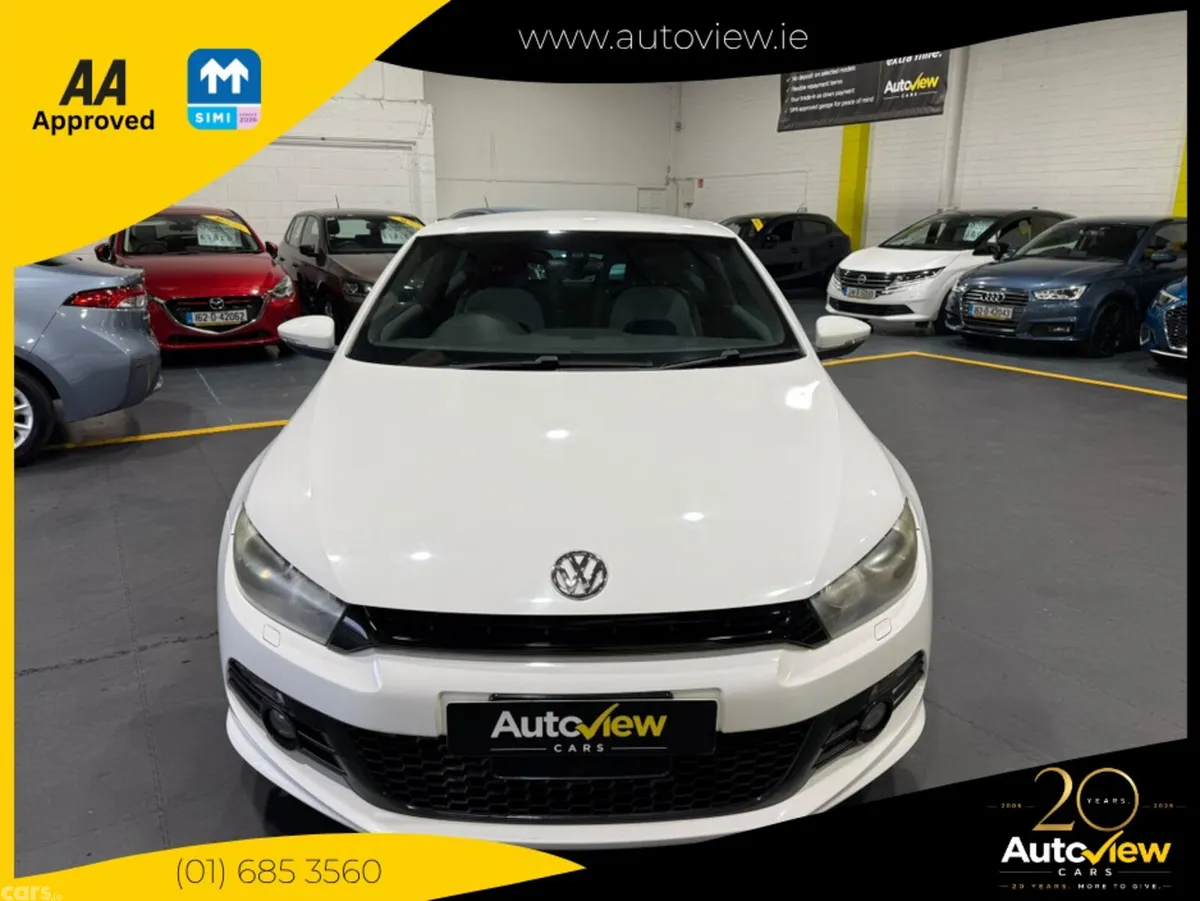 Volkswagen Scirocco Hatchback, Petrol, 2013, White