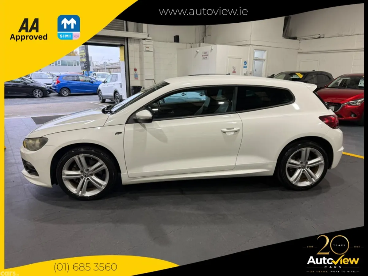 Volkswagen Scirocco Hatchback, Petrol, 2013, White