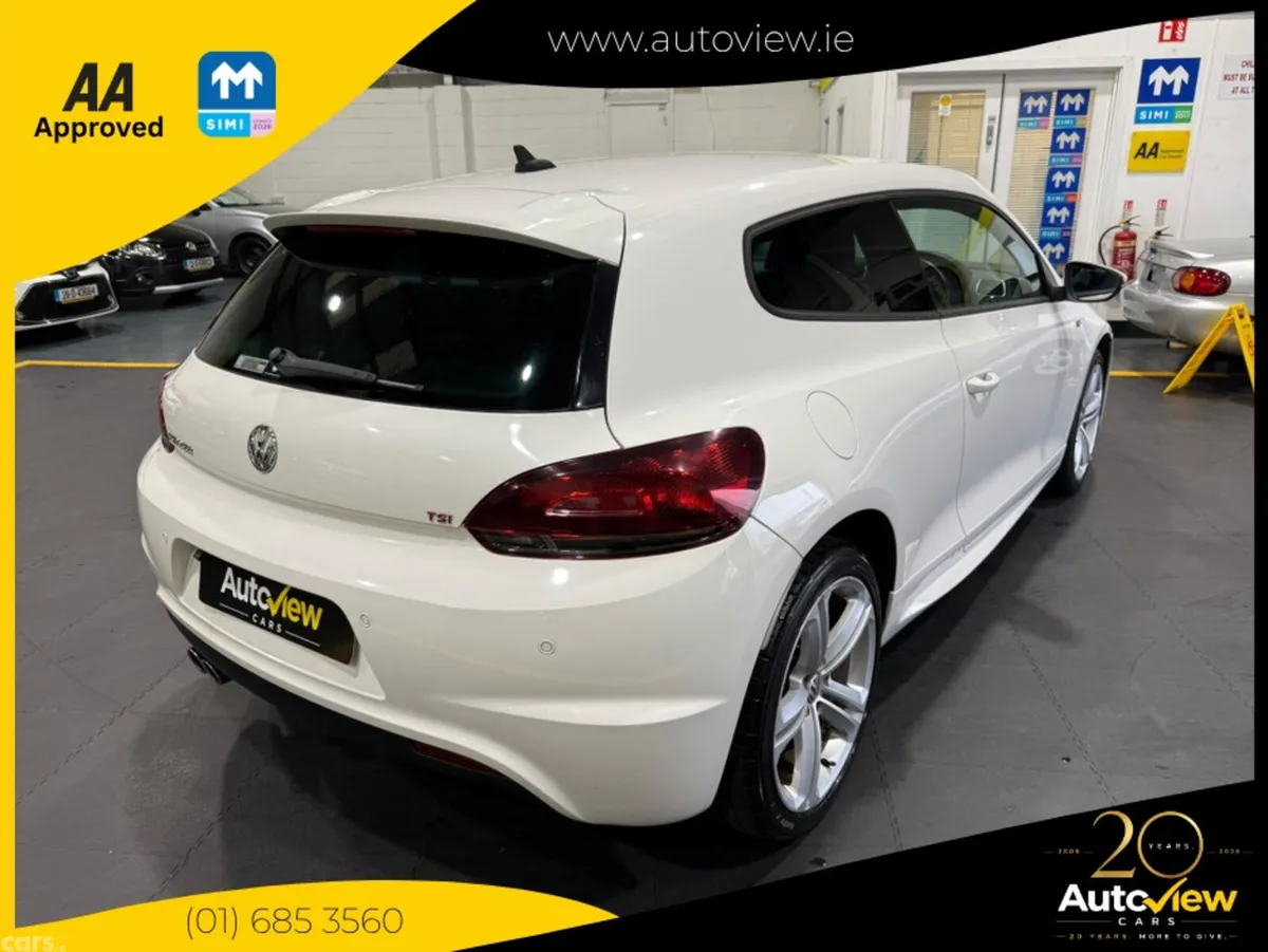 Volkswagen Scirocco Hatchback, Petrol, 2013, White