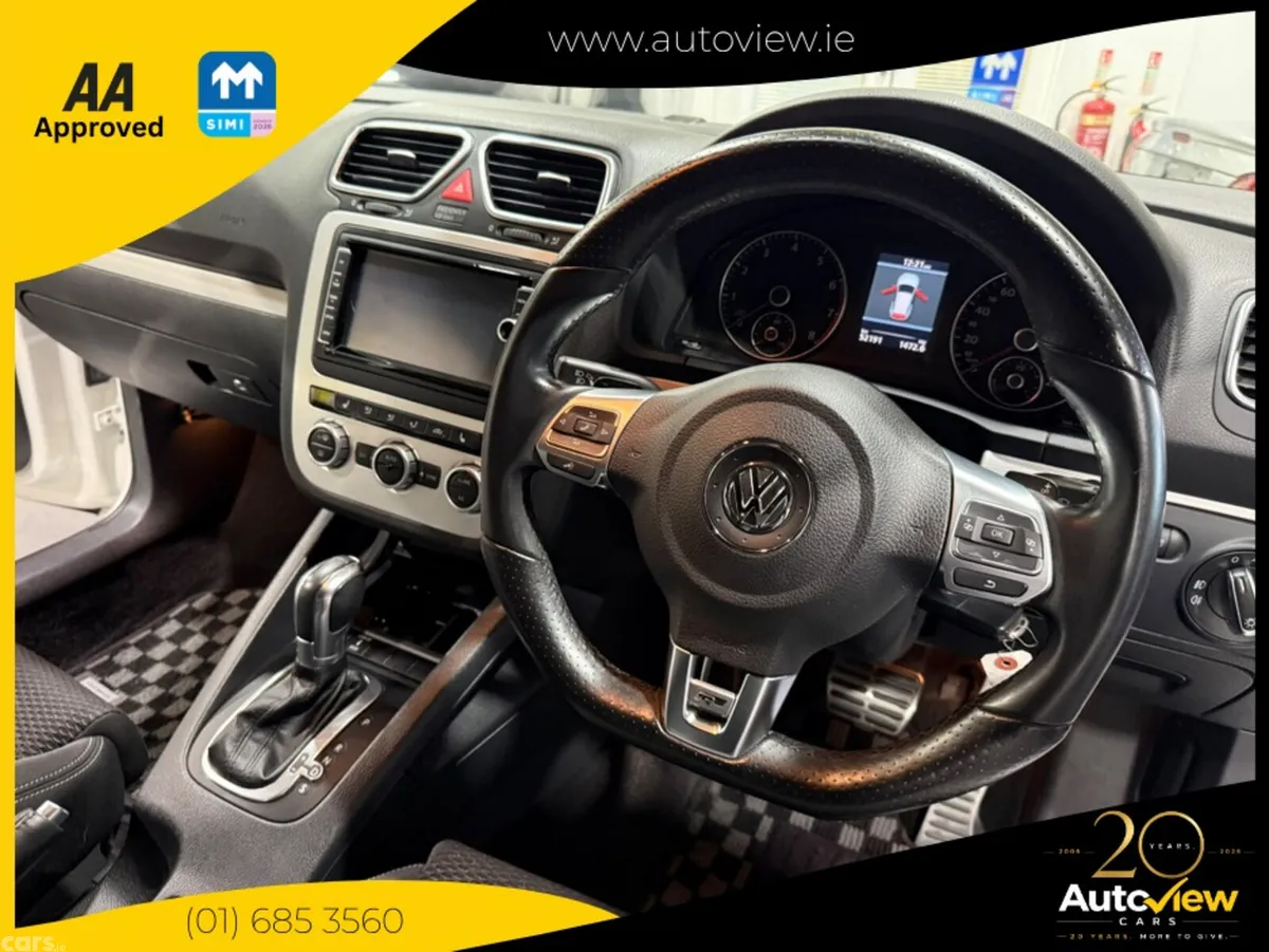 Volkswagen Scirocco Hatchback, Petrol, 2013, White