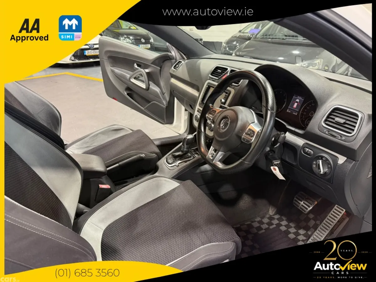 Volkswagen Scirocco Hatchback, Petrol, 2013, White