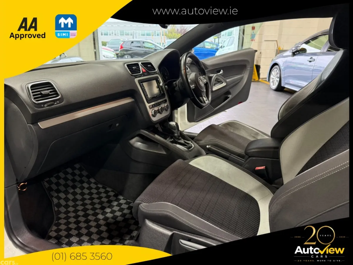 Volkswagen Scirocco Hatchback, Petrol, 2013, White