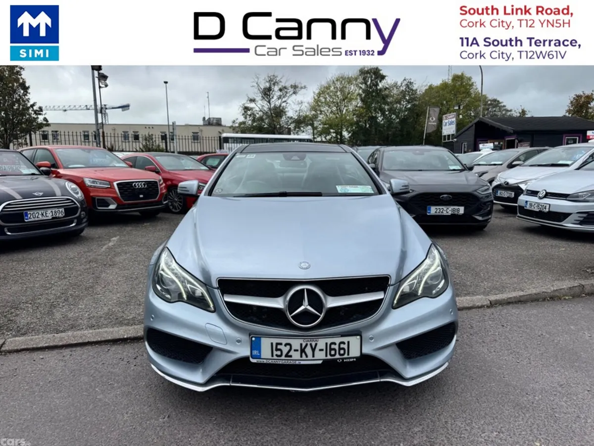Mercedes-Benz E-Class Coupe, Diesel, 2015, Silver