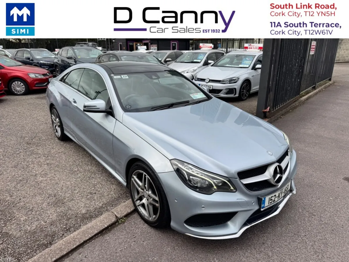 Mercedes-Benz E-Class Coupe, Diesel, 2015, Silver