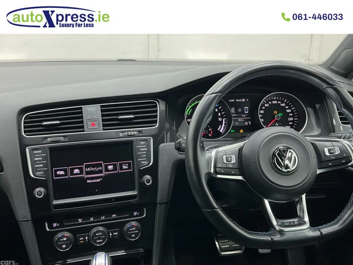 Volkswagen Golf Hatchback, Petrol Plug-in Hybrid, 2017, White