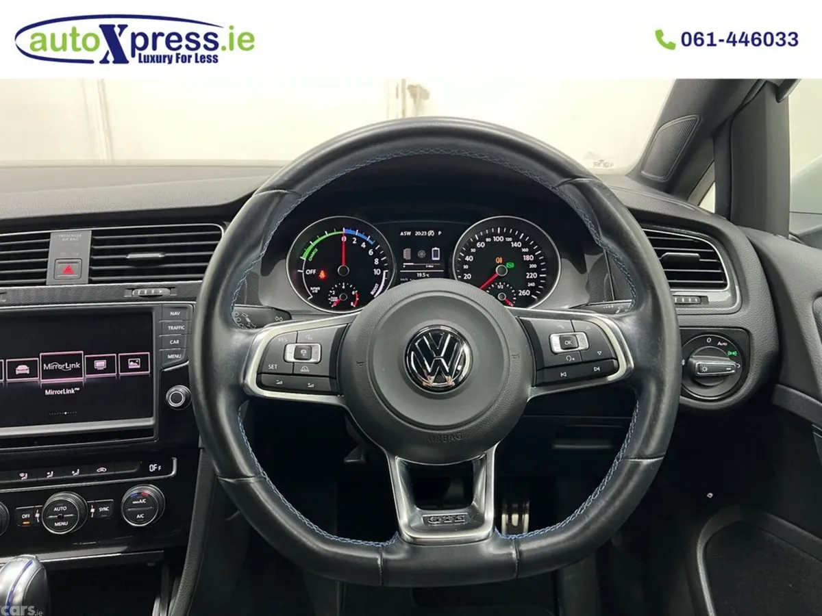 Volkswagen Golf Hatchback, Petrol Plug-in Hybrid, 2017, White
