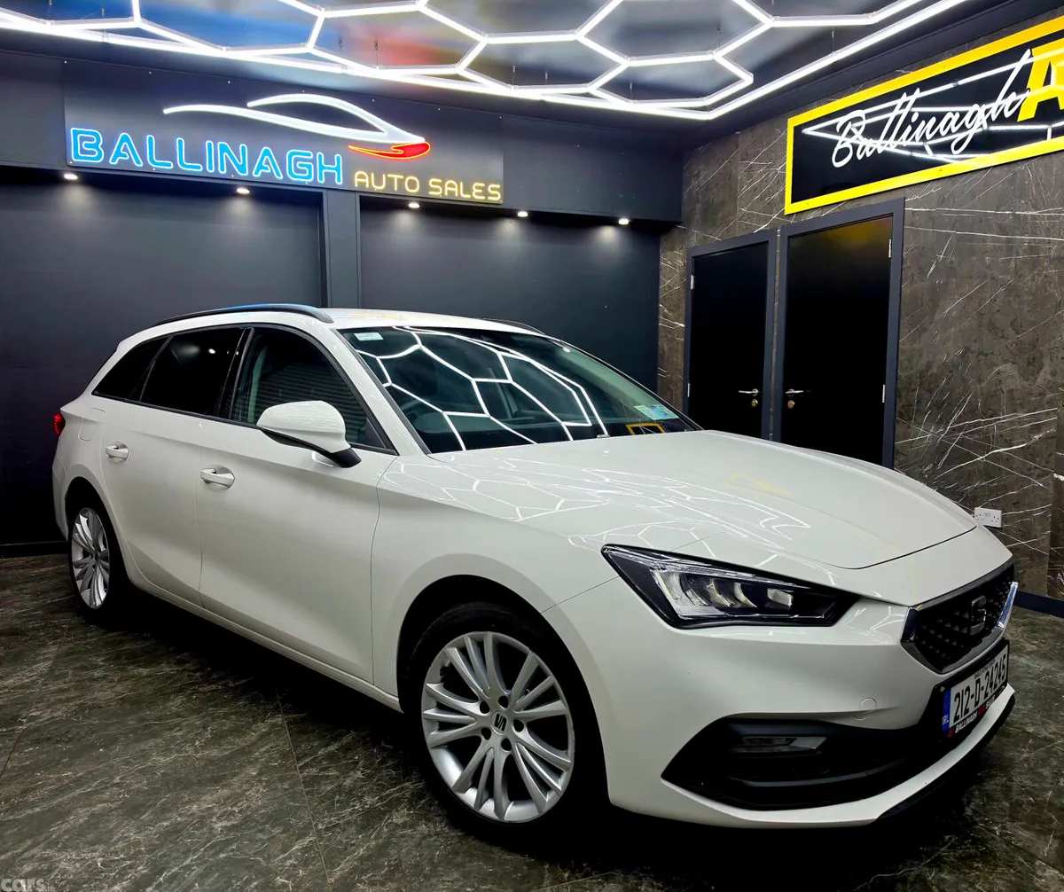 SEAT Leon Estate, Diesel, 2021, White