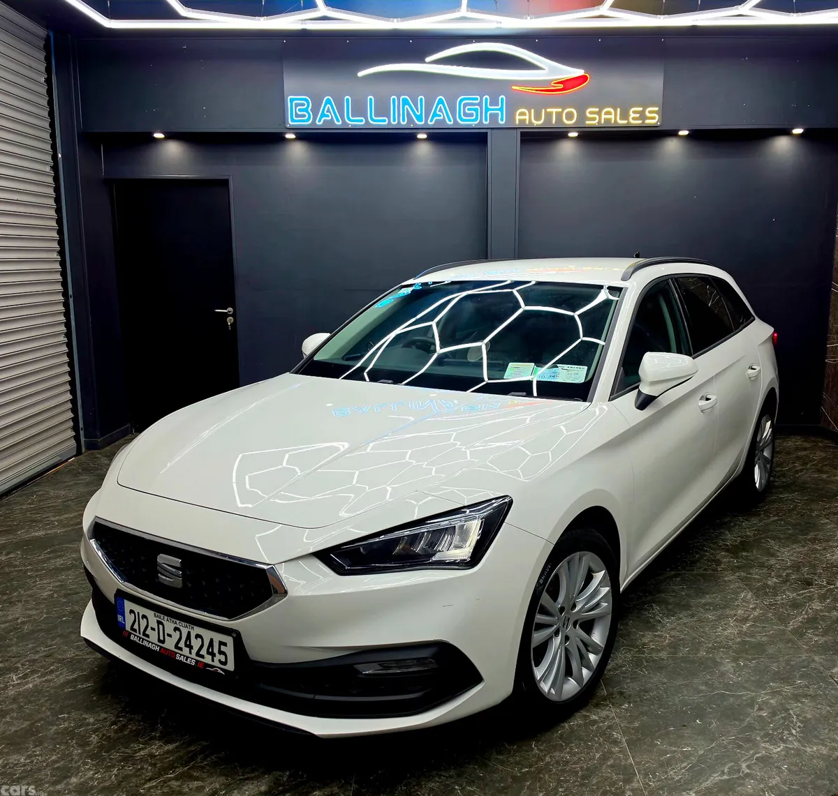 SEAT Leon Estate, Diesel, 2021, White