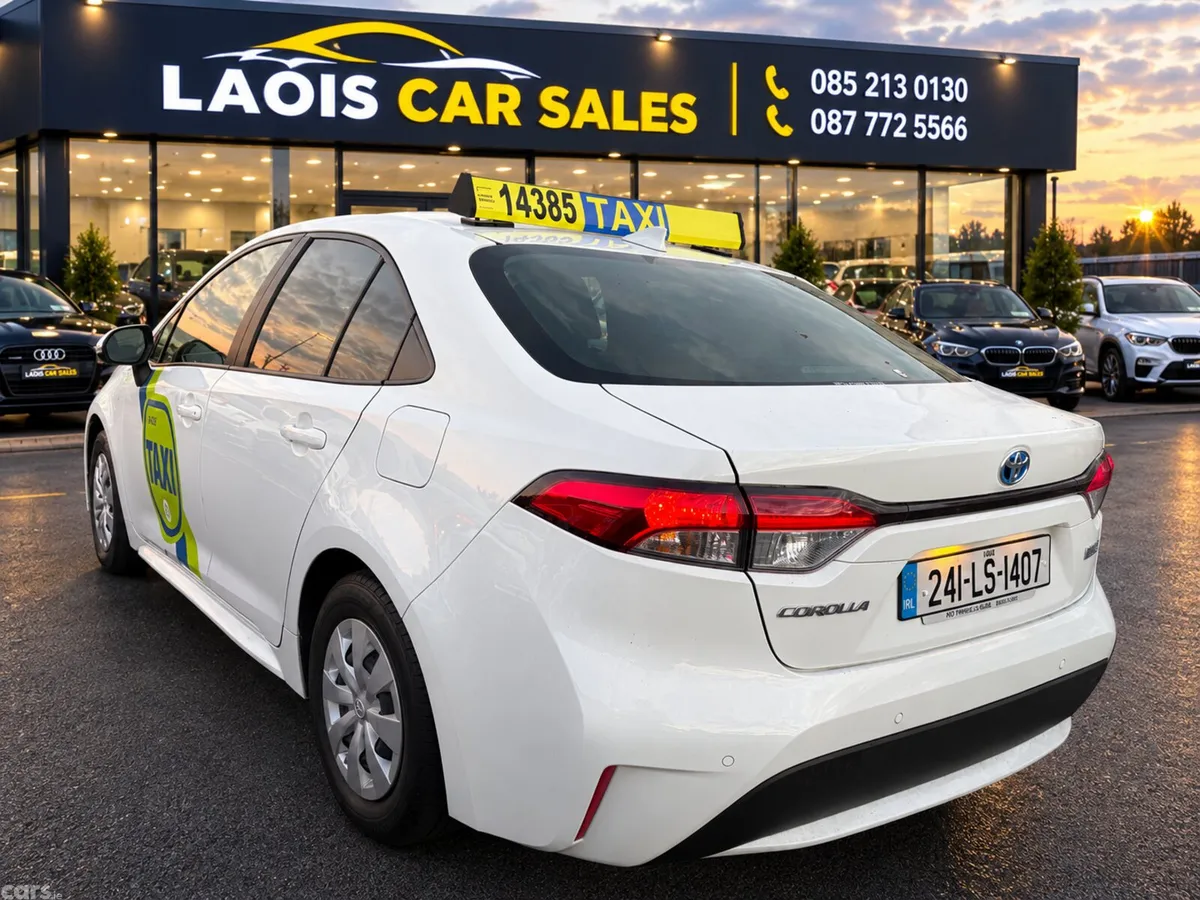 Toyota Corolla Saloon, Petrol Hybrid, 2024, White