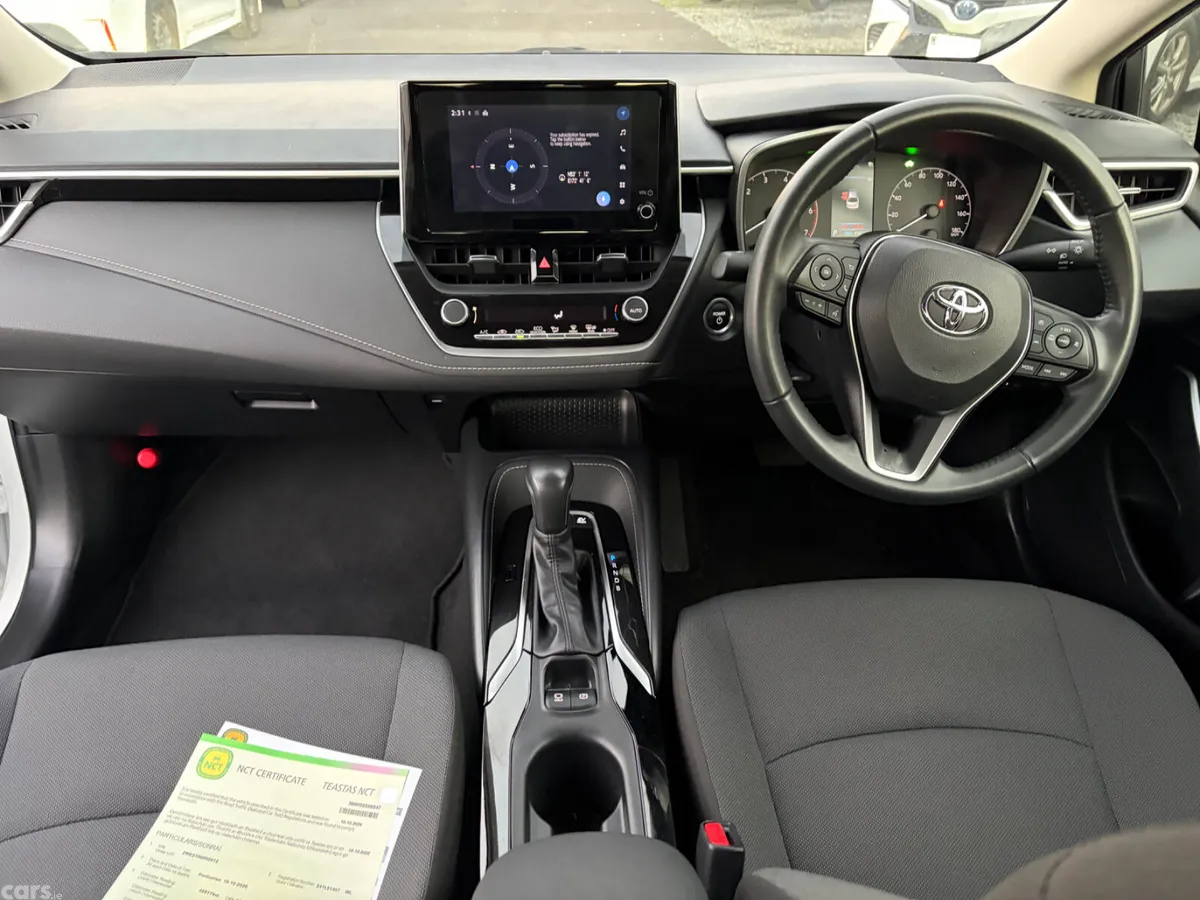 Toyota Corolla Saloon, Petrol Hybrid, 2024, White