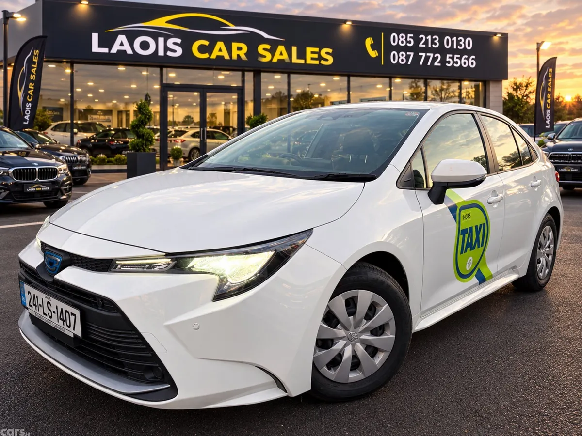 Toyota Corolla Saloon, Petrol Hybrid, 2024, White